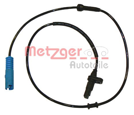 Sensor, Raddrehzahl Hinterachse Metzger 0900283 von Metzger