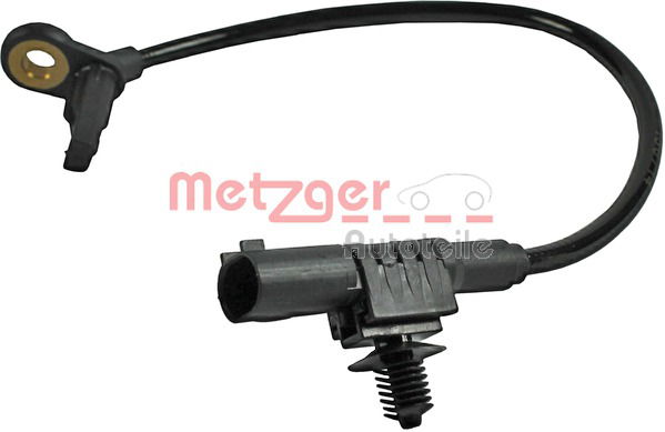 Sensor, Raddrehzahl Hinterachse Metzger 0900775 von Metzger