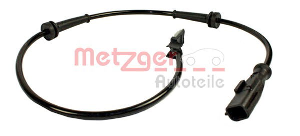 Sensor, Raddrehzahl Hinterachse links Metzger 0900744 von Metzger