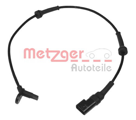 Sensor, Raddrehzahl Vorderachse Metzger 0900024 von Metzger