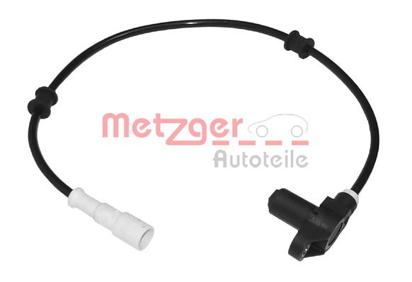 Sensor, Raddrehzahl Vorderachse Metzger 0900047 von Metzger