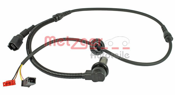 Sensor, Raddrehzahl Vorderachse Metzger 0900065 von Metzger