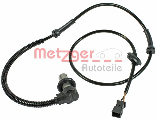 Sensor, Raddrehzahl Vorderachse Metzger 0900095 von Metzger