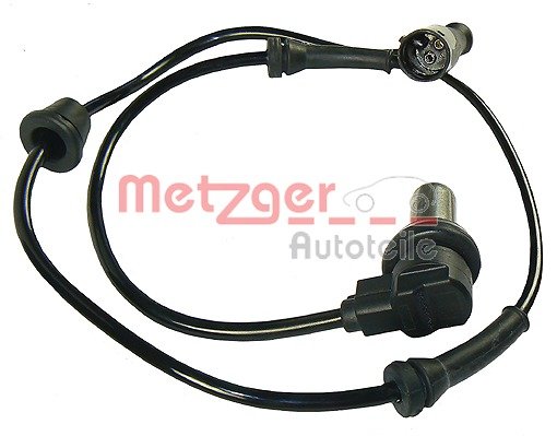 Sensor, Raddrehzahl Vorderachse Metzger 0900289 von Metzger