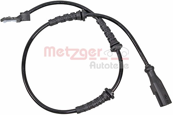 Sensor, Raddrehzahl Vorderachse Metzger 09001482 von Metzger