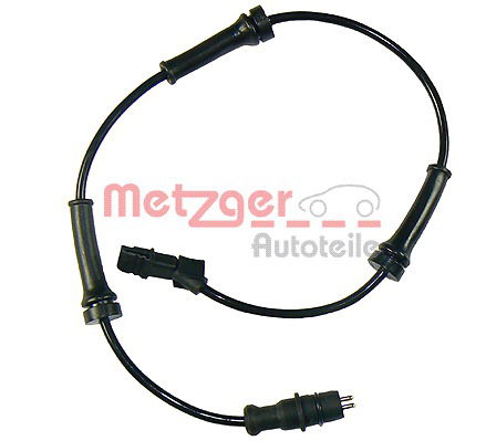 Sensor, Raddrehzahl Vorderachse Metzger 0900313 von Metzger