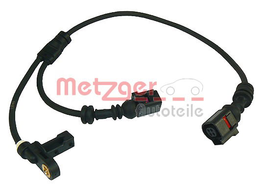 Sensor, Raddrehzahl Vorderachse Metzger 0900657 von Metzger