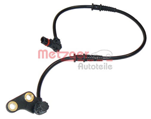 Sensor, Raddrehzahl Vorderachse links Metzger 0900113 von Metzger