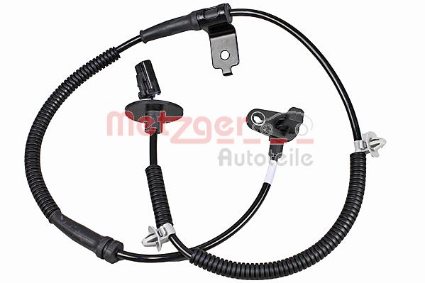 Sensor, Raddrehzahl Vorderachse links Metzger 09001399 von Metzger