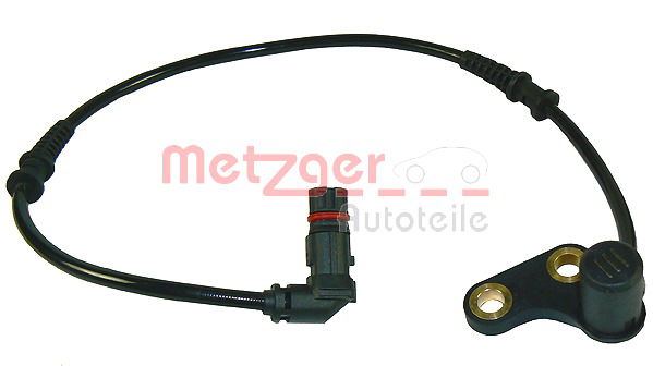 Sensor, Raddrehzahl Vorderachse links Metzger 0900667 von Metzger