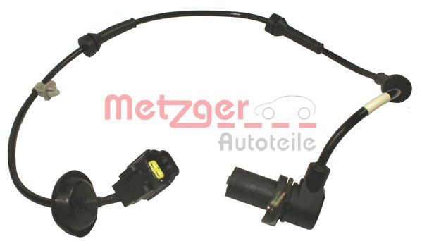 Sensor, Raddrehzahl Vorderachse links Metzger 0900698 von Metzger