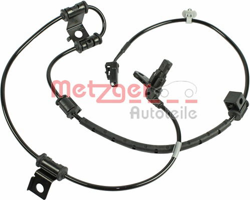Sensor, Raddrehzahl Vorderachse rechts Metzger 0900231 von Metzger