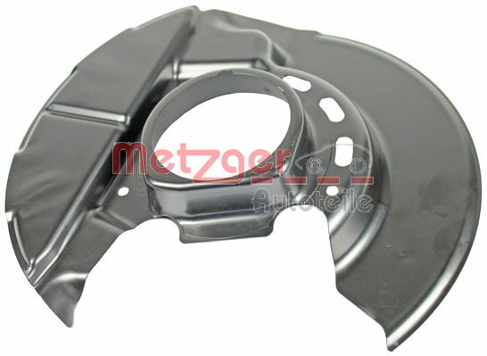 Spritzblech, Bremsscheibe Vorderachse links Metzger 6115035 von Metzger