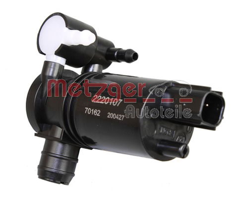 Waschwasserpumpe, Scheibenreinigung vorne Metzger 2220107 Waschwasserpumpe, Scheibenreinigung vorne Metzger 2220107 von Metzger