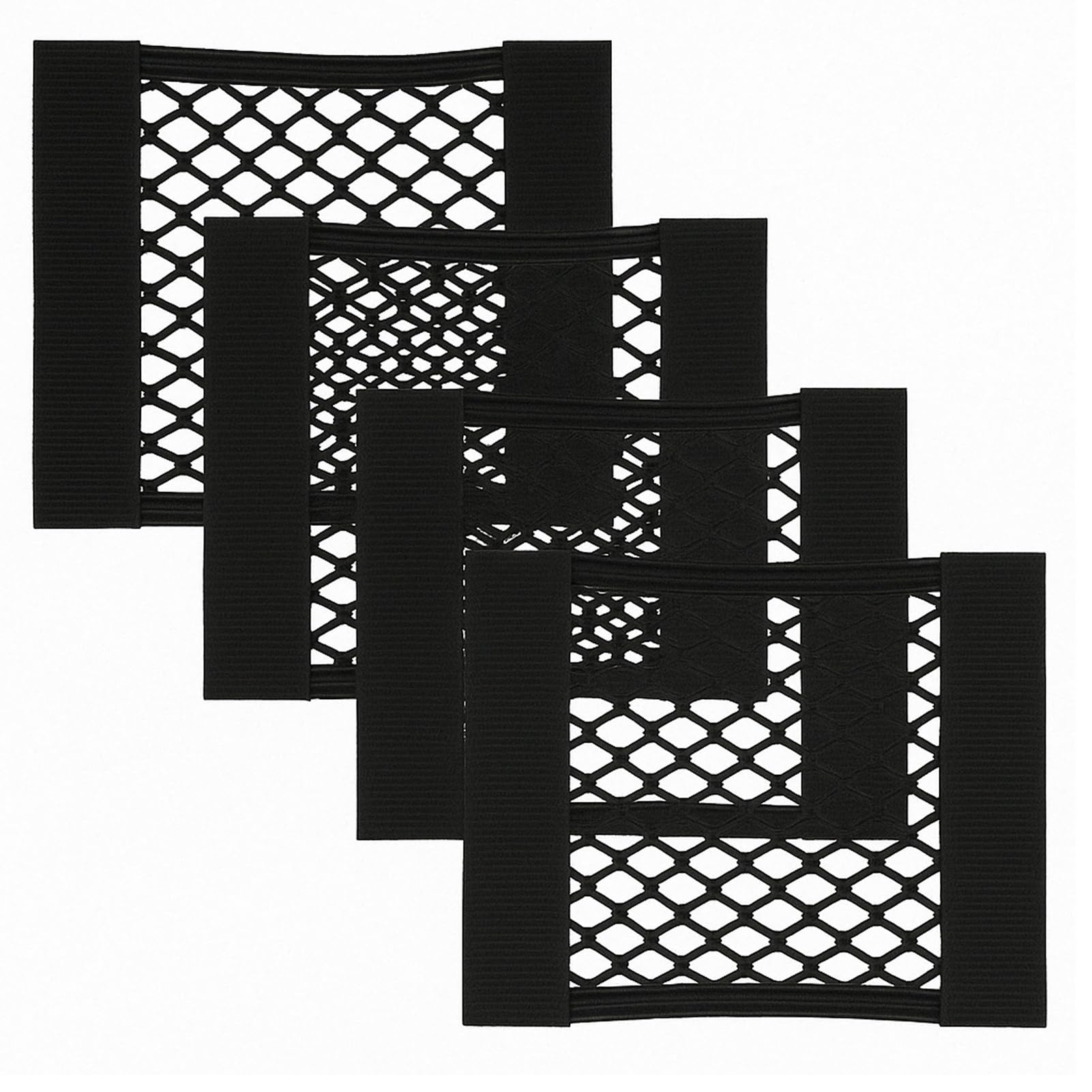 4PCS Kofferraum Netztasche, Auto Gepäcknetz, 30 X 25cm, Universelle Gepäcknetz Organizer, Elastisches Kofferraumnetz Mit Klettverschluss Für Auto Und Suv, Optimale Aufbewahrungslösung Für Mehr Ordnung 4PCS Kofferraum Netztasche, Auto Gepäcknetz, 30 X 25cm, Universelle Gepäcknetz Organizer, Elastisches Kofferraumnetz Mit Klettverschluss Für Auto Und Suv, Optimale Aufbewahrungslösung Für Mehr Ordnung von Mewtush