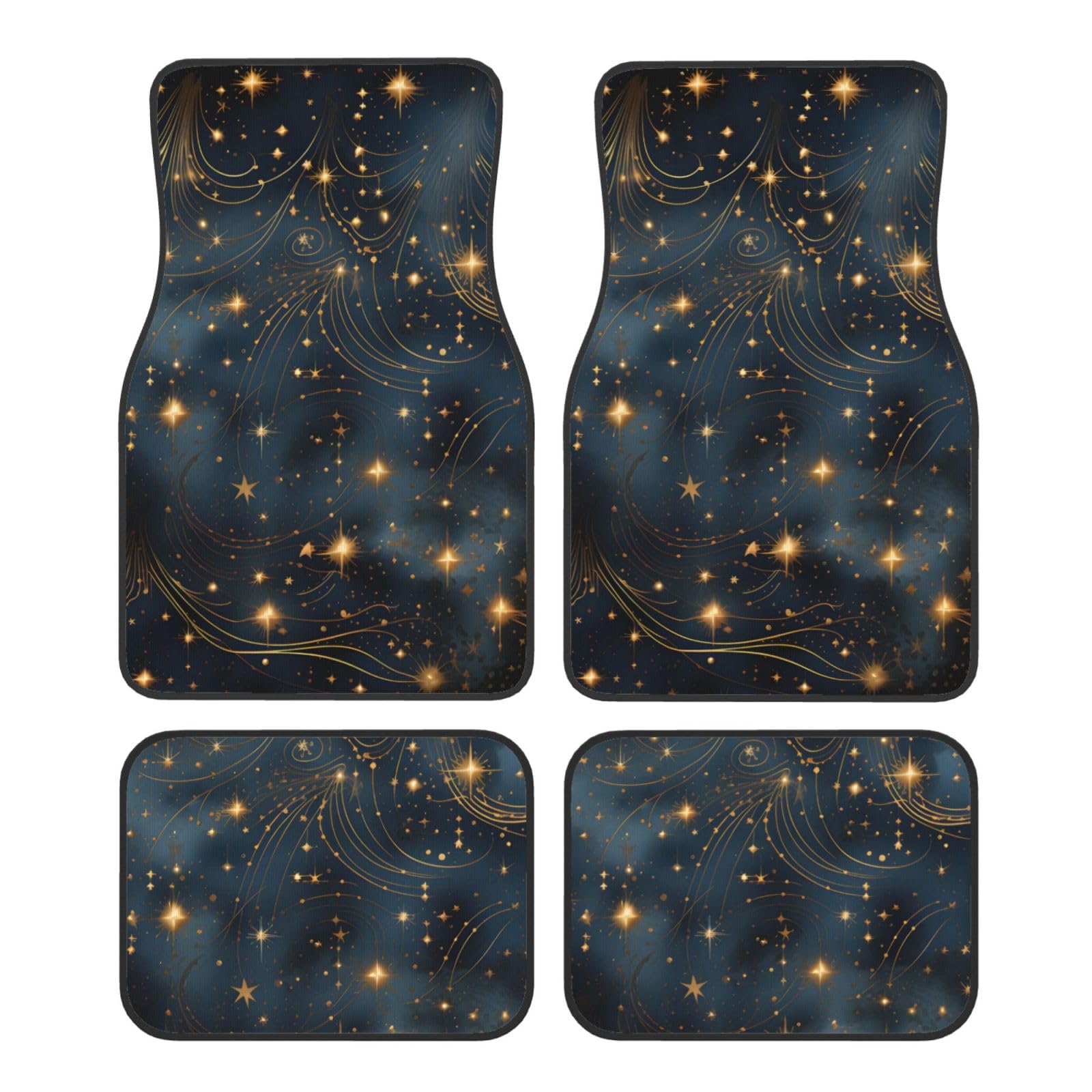 Mexpekil Space Galaxy Star Auto Matten 4 Stück Universal Auto Fußmatten Anti Rutsch Auto Fußmatten Dekorative Auto Teppich Protektoren für SUV Van Truck Mexpekil Space Galaxy Star Auto Matten 4 Stück Universal Auto Fußmatten Anti Rutsch Auto Fußmatten Dekorative Auto Teppich Protektoren für SUV Van Truck von Mexpekil