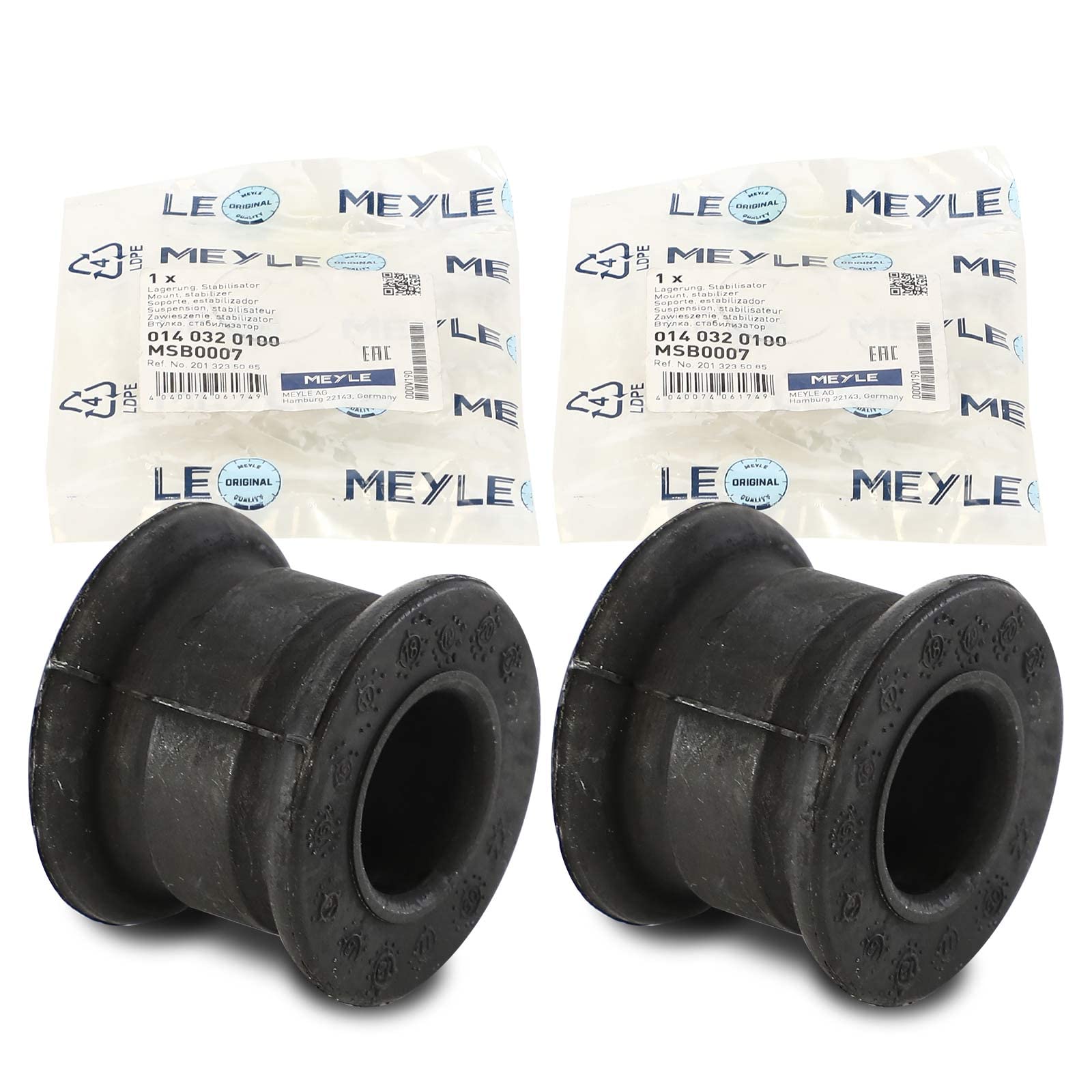 2x Original MEYLE 0140320100 Stabilager Vorderachse Kompatibel mit 190 W201 1.8L-2.6L 1984-1993 Vaneo 414 1.6L-1.9L 2002-2005 2x Original MEYLE 0140320100 Stabilager Vorderachse Kompatibel mit 190 W201 1.8L-2.6L 1984-1993 Vaneo 414 1.6L-1.9L 2002-2005 von Meyle