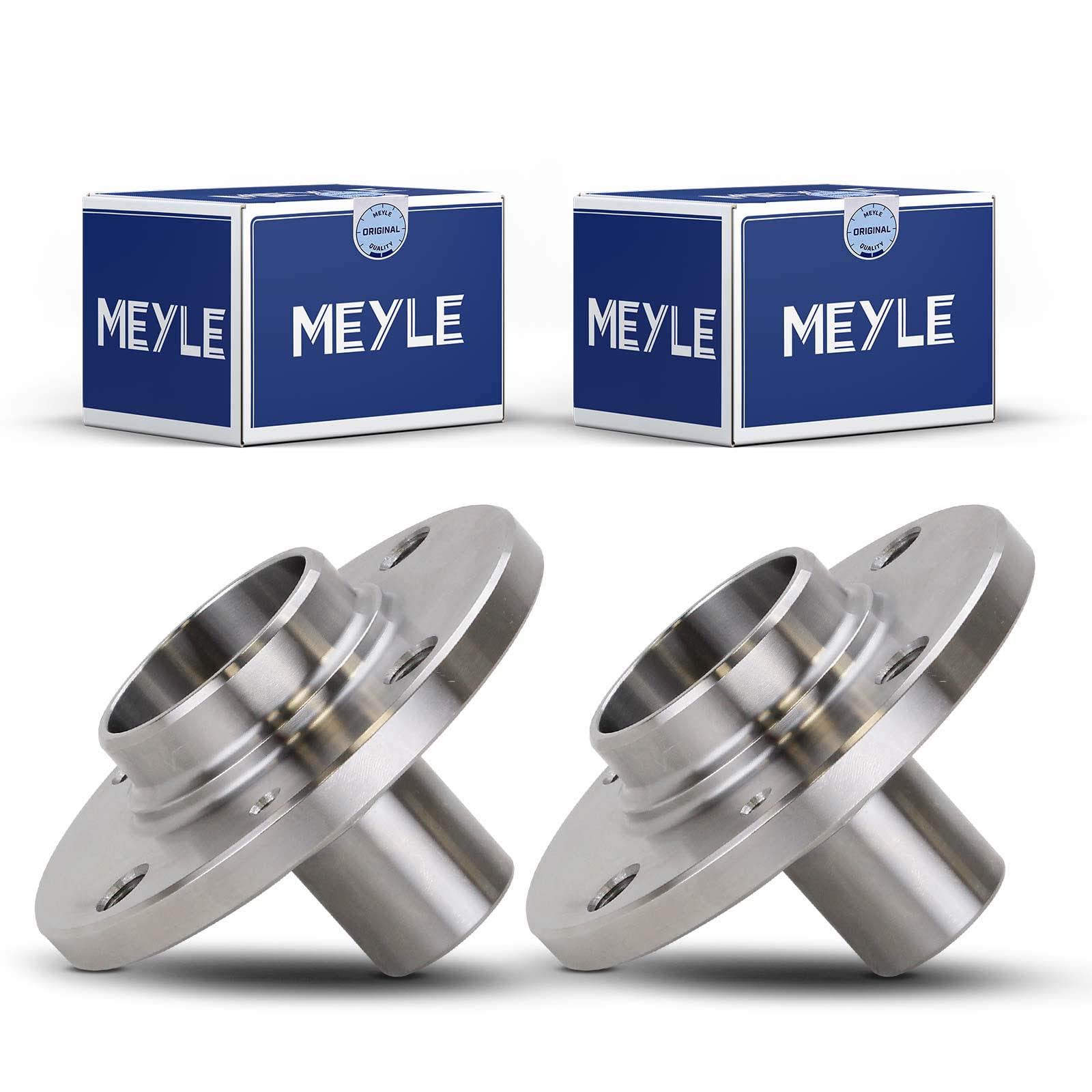 2x Original MEYLE 1004070005 Radnabe Vorne Kompatibel mit Golf I 17 155 1974-1993 J.e.t.t.a I 16 1978-1983 C.a.d.d.y I 14 1982-1992 S.c.i.r.o.c.c.o 53 53B 1974-1992 von Meyle