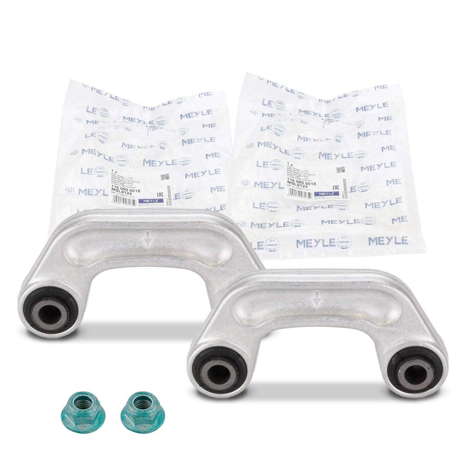 2x Original MEYLE 1160600018 Koppelstange Vorne Kompatibel mit A8 4E2 4E8 2002-2010 P.h.a.e.t.o.n 3D1 3D2 3D3 3D4 3D6 3D7 3D8 3D9 2002-2016 2x Original MEYLE 1160600018 Koppelstange Vorne Kompatibel mit A8 4E2 4E8 2002-2010 P.h.a.e.t.o.n 3D1 3D2 3D3 3D4 3D6 3D7 3D8 3D9 2002-2016 von Meyle