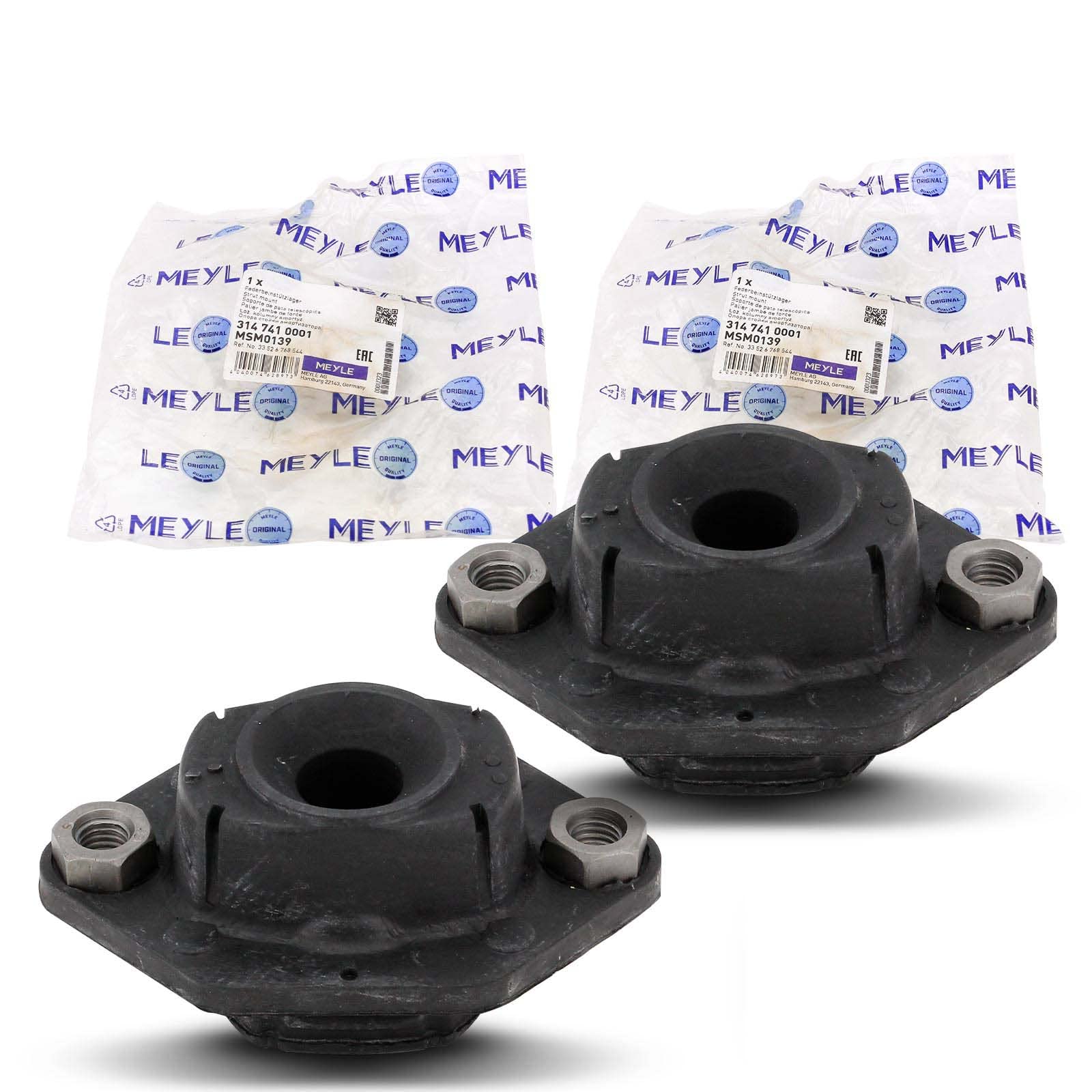 2x Original MEYLE 3147410001 Domlager Unten Hinterachse Kompatibel mit 1er E81 E87 116-130 2004-2012 3er E90 316-335 M3 2004-2011 X1 E84 2009-2015 2x Original MEYLE 3147410001 Domlager Unten Hinterachse Kompatibel mit 1er E81 E87 116-130 2004-2012 3er E90 316-335 M3 2004-2011 X1 E84 2009-2015 von Meyle