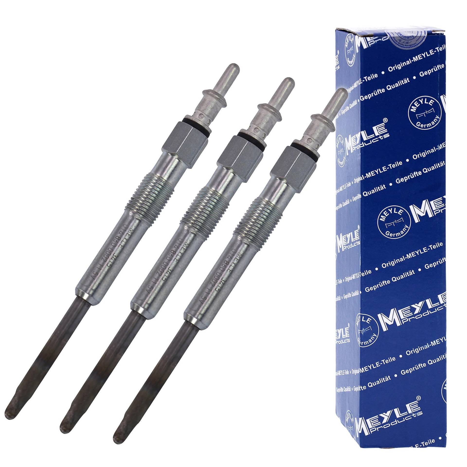 MEYLE 3x original GLÜHKERZE GLÜHKERZEN STABGLÜHKERZE GLÜHSTIFT von Meyle