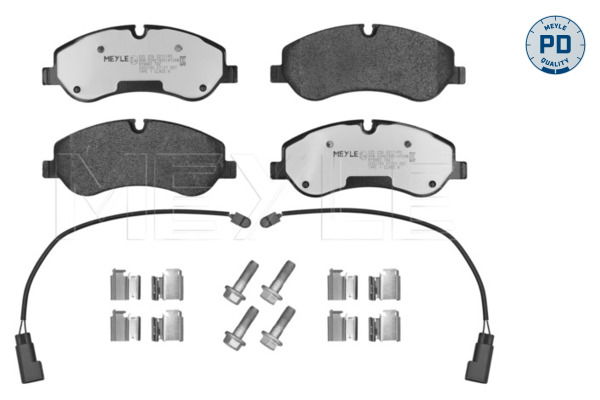 Bremsbelagsatz, Scheibenbremse Vorderachse Meyle 025 256 0217/PD Bremsbelagsatz, Scheibenbremse Vorderachse Meyle 025 256 0217/PD von Meyle
