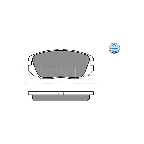 Meyle 025 244 1519/W Bremsbelagsatz, Scheibenbremse von Meyle