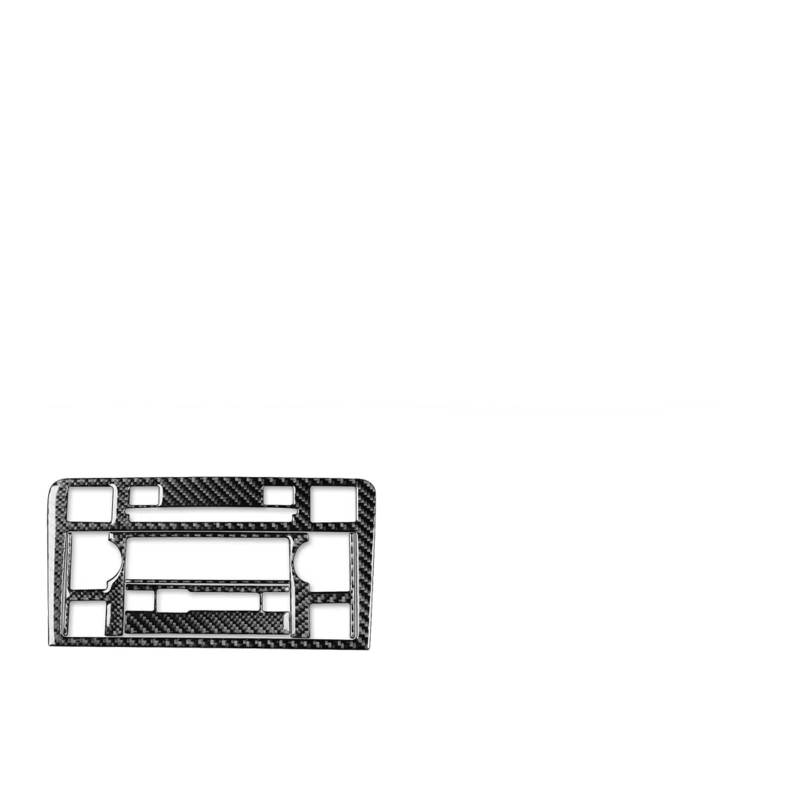 Innenzubehör Für A3 S3 8P 2006 2007 Auto Zentrale AC Radio CD Navigation Panel Set Trim Abdeckung Innen Aufkleber Auto Dekorative(Black C) von Mfibbmf