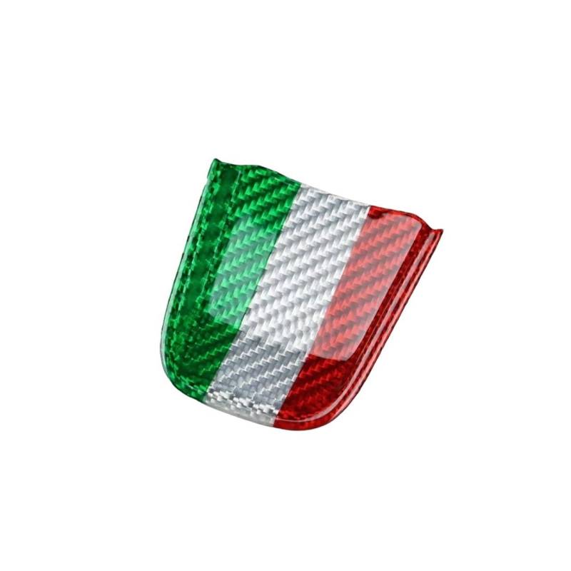 Innenzubehör Für Abarth 595 2020 2021 2022 2023 Auto-Boden-Tricolor-Innenverkleidung Hartkohlefaser-Aufkleber Auto Dekorative von Mfibbmf