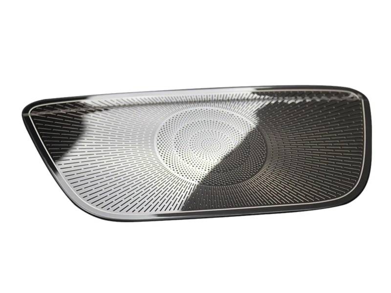 Innenzubehör Für Benz Für CLA C118 W118 A Klasse W177 V177 Armaturenbrett Lautsprecher Abdeckung Aufkleber Trim Auto Dekorative(D Model Black) von Mfibbmf