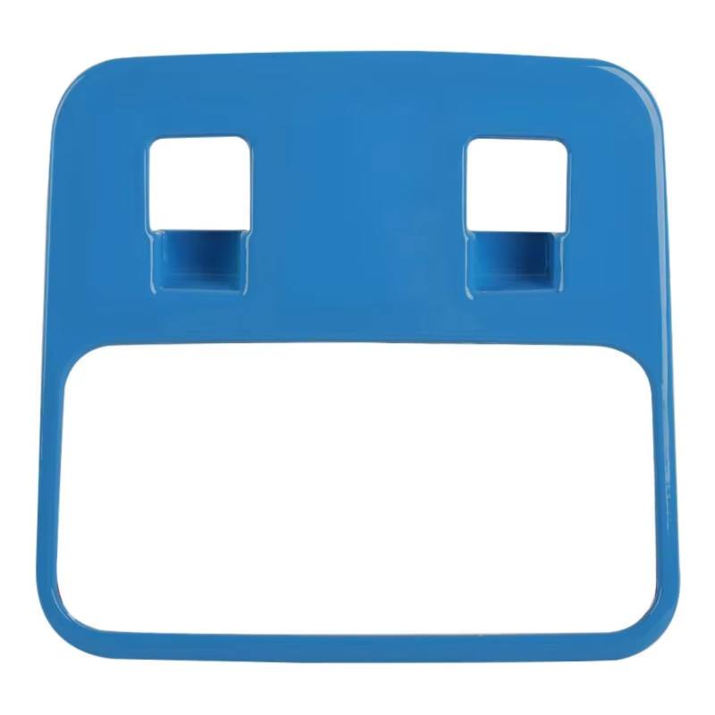 Innenzubehör Für Ford für Bronco 2021 2022 Innen ABS Auto Hinten Sitz Fenster Schalter Dekoration Abdeckung Trim Aufkleber Auto Dekorative(Light blue) von Mfibbmf