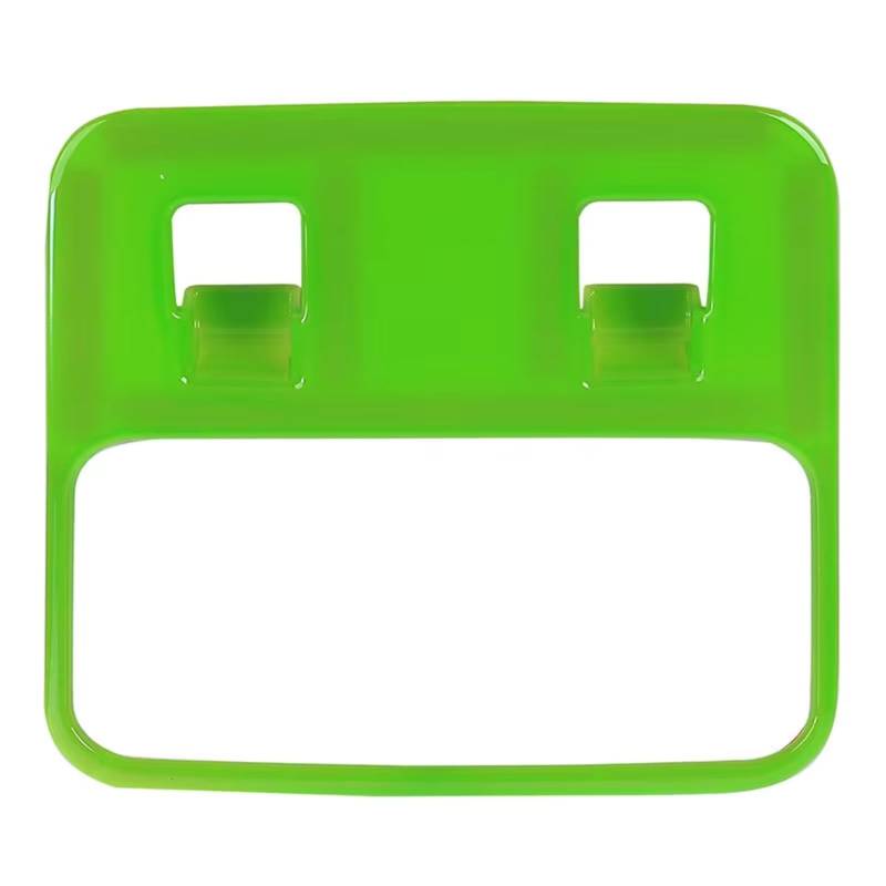 Innenzubehör Für Ford für Bronco 2021 2022 Innen ABS Auto Hinten Sitz Fenster Schalter Dekoration Abdeckung Trim Aufkleber Auto Dekorative(Light green) von Mfibbmf