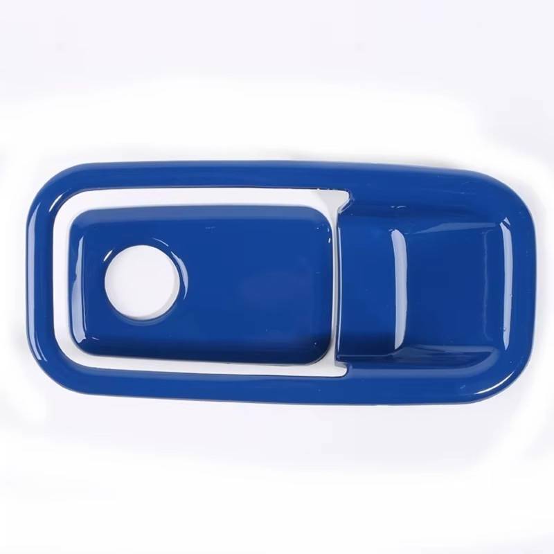 Innenzubehör Für Ford für Bronco 2021-2024 Auto Copilot Lagerung Box Schalter Dekoration Abdeckung Trim Innen Auto Dekorative(Blue) von Mfibbmf