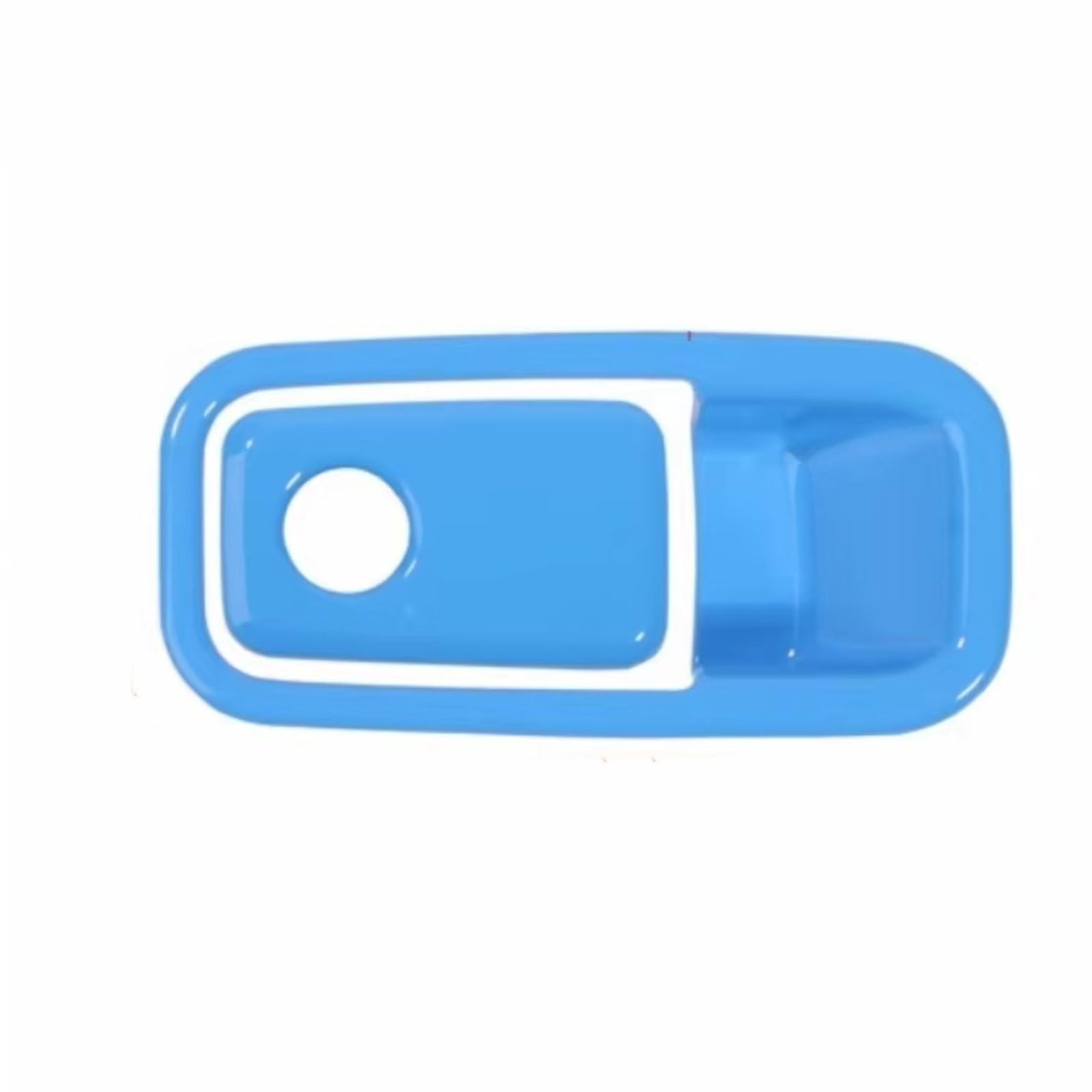 Innenzubehör Für Ford für Bronco 2021-2024 Auto Copilot Lagerung Box Schalter Dekoration Abdeckung Trim Innen Auto Dekorative(Light blue) von Mfibbmf