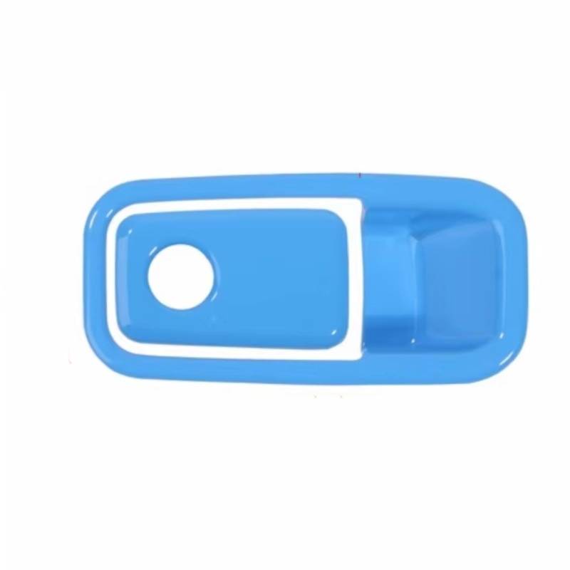 Innenzubehör Für Ford für Bronco 2021-2024 Auto Copilot Lagerung Box Schalter Dekoration Abdeckung Trim Innen Auto Dekorative(Light blue) von Mfibbmf