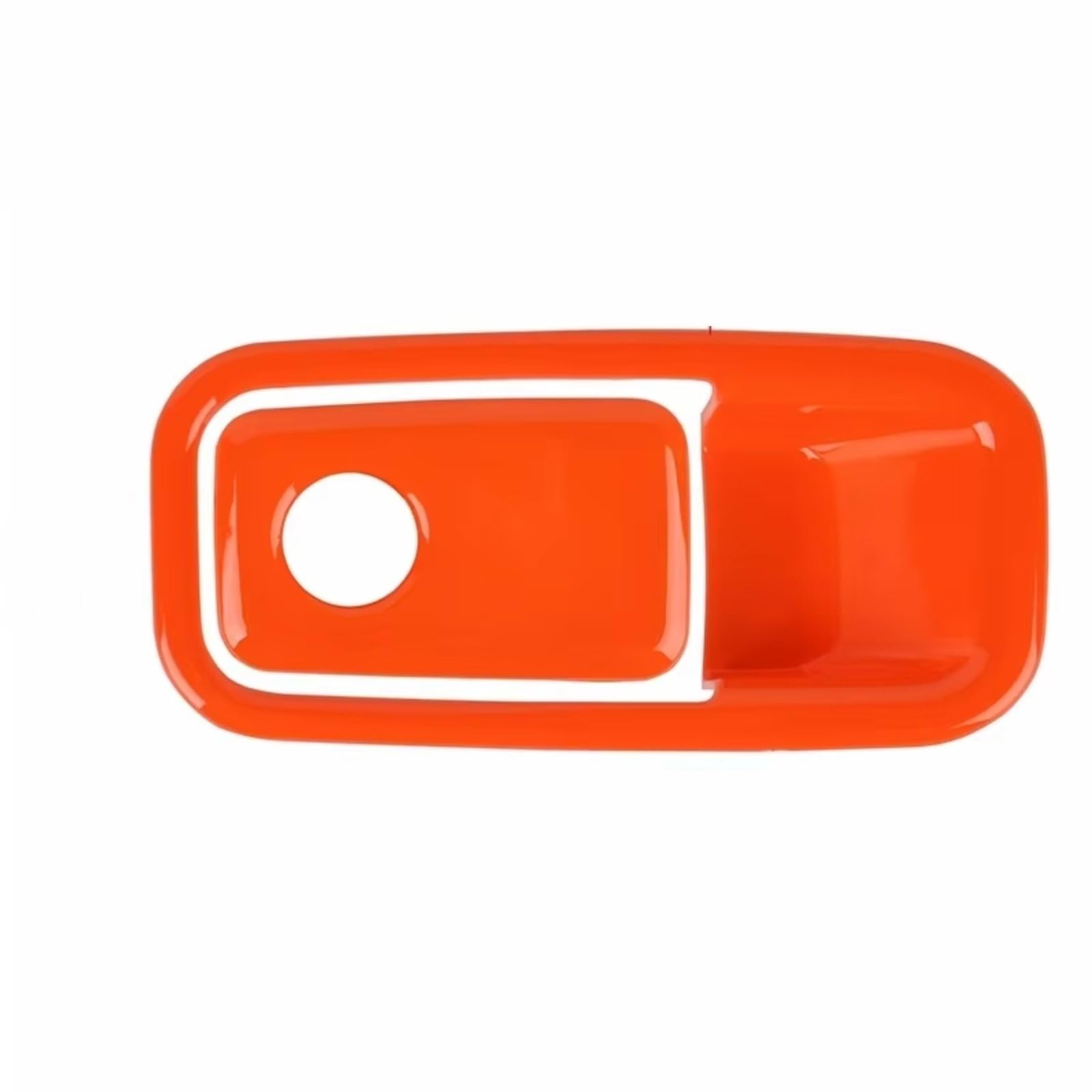 Innenzubehör Für Ford für Bronco 2021-2024 Auto Copilot Lagerung Box Schalter Dekoration Abdeckung Trim Innen Auto Dekorative(Orange) von Mfibbmf
