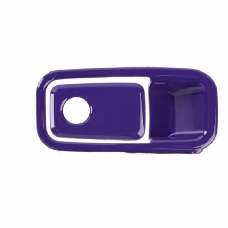 Innenzubehör Für Ford für Bronco 2021-2024 Auto Copilot Lagerung Box Schalter Dekoration Abdeckung Trim Innen Auto Dekorative(PURPLE) von Mfibbmf