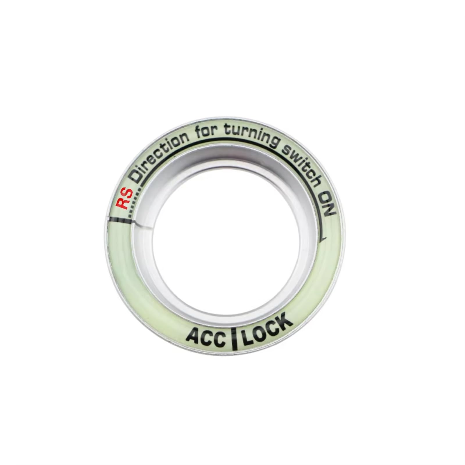 Innenzubehör Für Ford für Focus 2 MK2 3 MK3 für Kuga für Escape für Everest Teile Auto Zündschlüssel Schalter Ring Trim Aufkleber Schlüsselloch Kreis Aufkleber Auto Dekorative(Luminous Silver) Innenzubehör Für Ford für Focus 2 MK2 3 MK3 für Kuga für Escape für Everest Teile Auto Zündschlüssel Schalter Ring Trim Aufkleber Schlüsselloch Kreis Aufkleber Auto Dekorative(Luminous Silver) von Mfibbmf