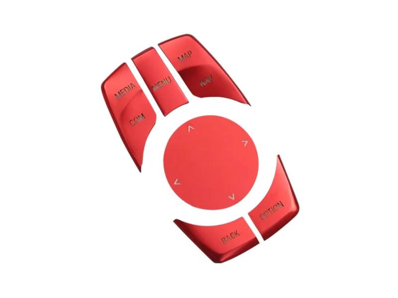 Innenzubehör Für G01 G02 G30 G32 X3 X4 5 Serie 6gt Getriebe Shift Griff P Taste Dekorative Abdeckung Auto innen Aufkleber Auto Dekorative(A Model Red) von Mfibbmf