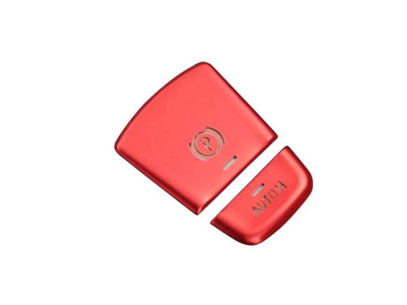 Innenzubehör Für G01 G02 G30 G32 X3 X4 5 Serie 6gt Getriebe Shift Griff P Taste Dekorative Abdeckung Auto innen Aufkleber Auto Dekorative(B Model Red) von Mfibbmf