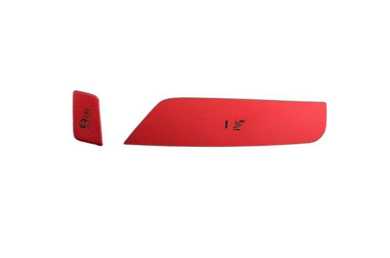 Innenzubehör Für G01 G02 G30 G32 X3 X4 5 Serie 6gt Getriebe Shift Griff P Taste Dekorative Abdeckung Auto innen Aufkleber Auto Dekorative(C Model Red) von Mfibbmf