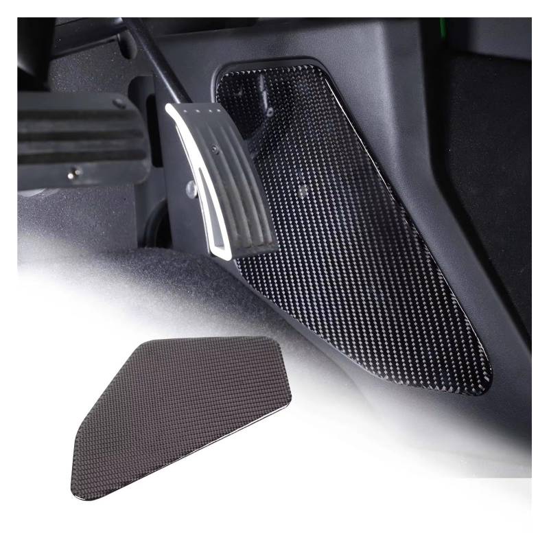 Innenzubehör Für Lotus Für EMIRA 2021-2023 weichen kohlenstoff faser Auto lenkräder Konsole Getriebe Shift Panel Abdeckung Trim Aufkleber Auto Dekorative(M) von Mfibbmf