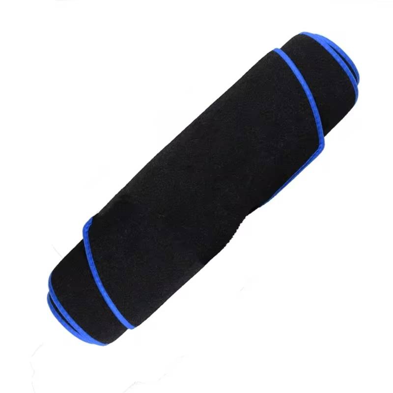 Innenzubehör Für Peugeot 206 T13 T16 T12 2004-2008 Auto Armaturenbrett Matte Teppich Pad Anti-Sonne Armaturenbrett Abdeckung Auto Dekorative(Blue Edge,LHD) von Mfibbmf