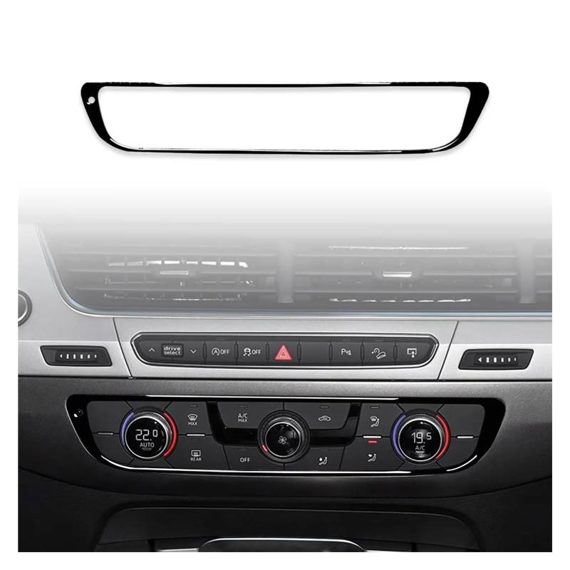 Innenzubehör Für Q7 SQ7 4M 2016-2019 Auto Lenkrad Getriebe Panel Air Outlet Tür Trim Innen Aufkleber Auto Dekorative(1 Pcs B) von Mfibbmf
