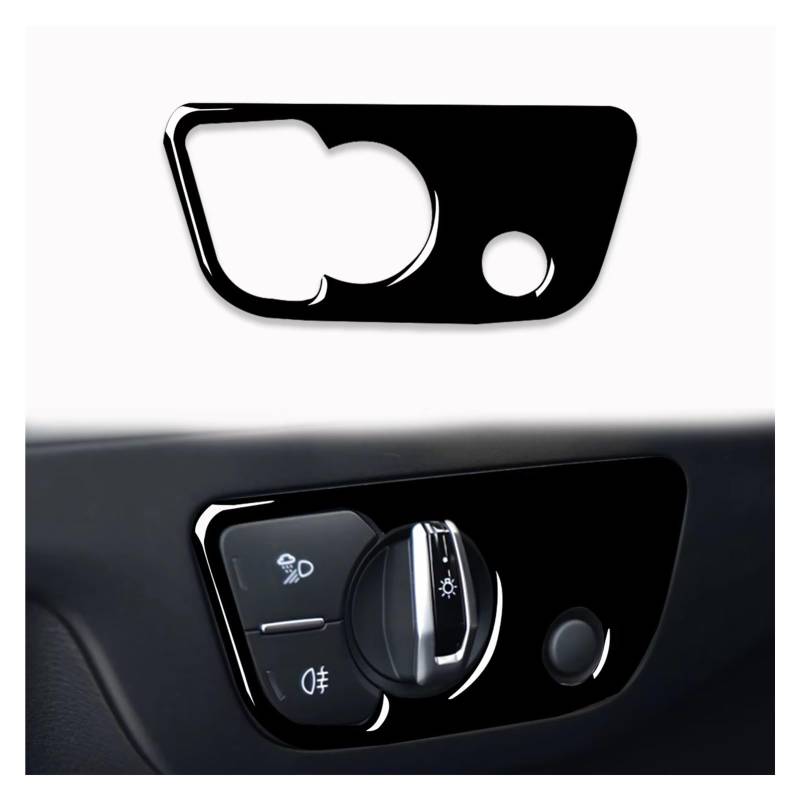 Innenzubehör Für Q7 SQ7 4M 2016-2019 Auto Lenkrad Getriebe Panel Air Outlet Tür Trim Innen Aufkleber Auto Dekorative(1 Pcs G) von Mfibbmf