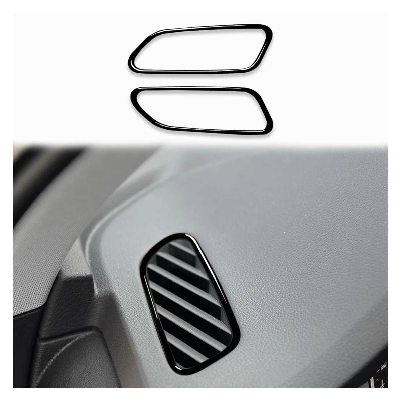 Innenzubehör Für Q7 SQ7 4M 2016-2019 Auto Lenkrad Getriebe Panel Air Outlet Tür Trim Innen Aufkleber Auto Dekorative(2 Pcs B) von Mfibbmf