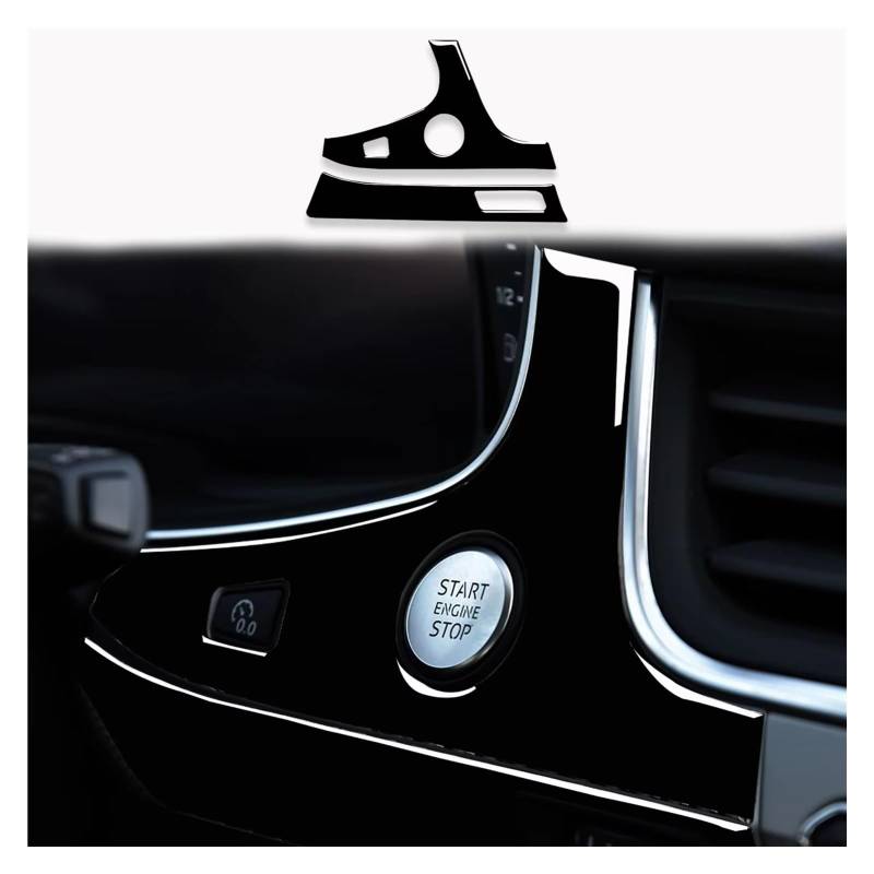 Innenzubehör Für Q7 SQ7 4M 2016-2019 Auto Lenkrad Getriebe Panel Air Outlet Tür Trim Innen Aufkleber Auto Dekorative(LHD A) von Mfibbmf