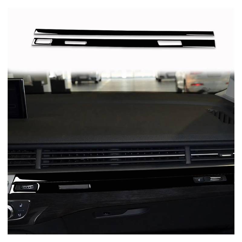 Innenzubehör Für Q7 SQ7 4M 2016-2019 Auto Lenkrad Getriebe Panel Air Outlet Tür Trim Innen Aufkleber Auto Dekorative(LHD C) von Mfibbmf