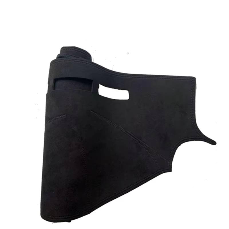 Innenzubehör Für Toyota Für Crown S180 2003-2008 Wildleder Dashmat Dash Matte Abdeckung Dashboard Pad Teppich Auto Dekorative(Full Black,LHD_WITHOUT HUD) von Mfibbmf