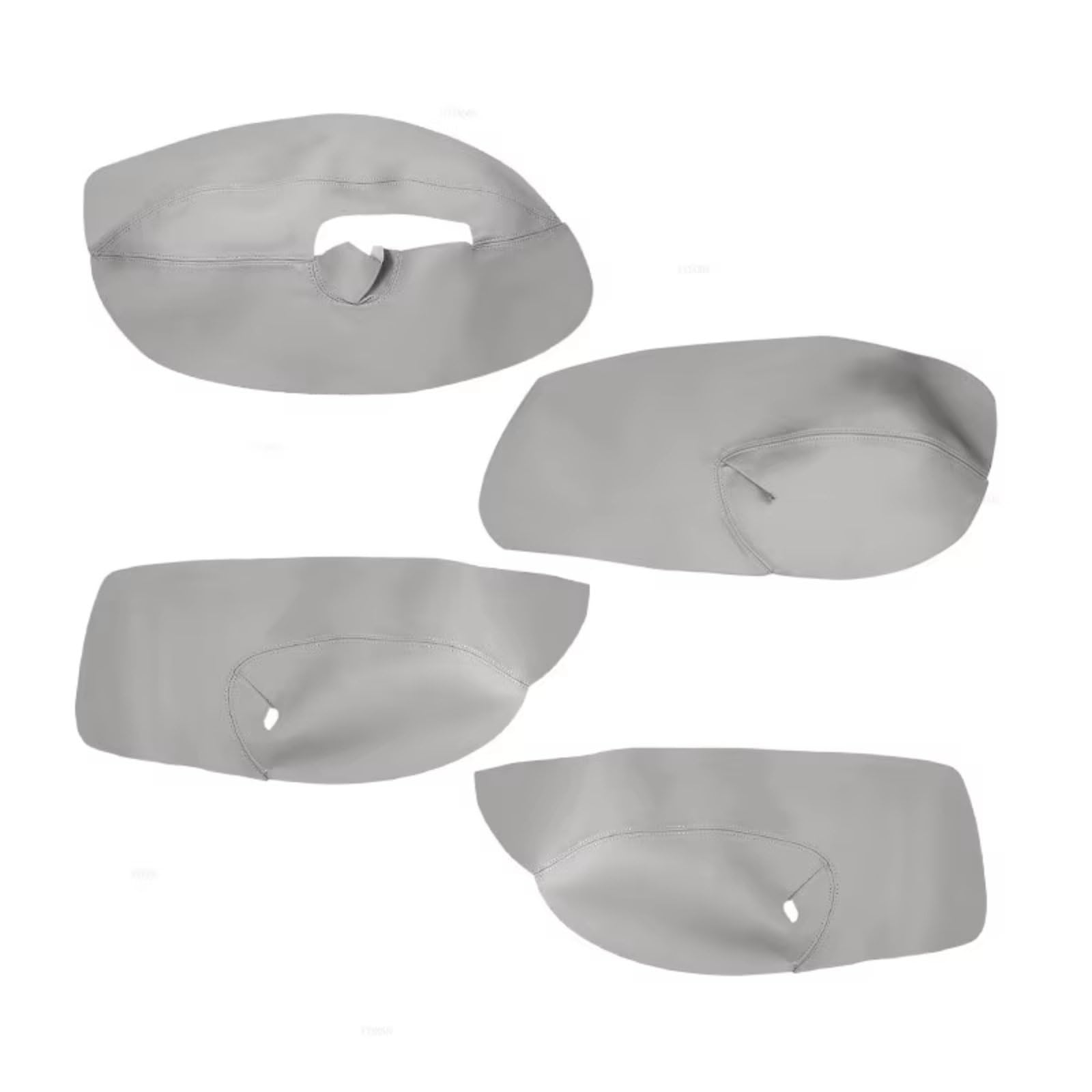 Innenzubehör Für VW Für Golf 4 MK4 Für Bora Für Jetta 1999-2005 Autotür Armlehne Panel Haut Abdeckung Trim tür Armlehne Abdeckung Auto Dekorative(LHD Gray) von Mfibbmf